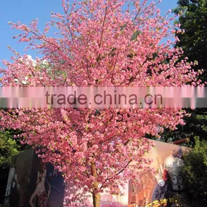 Wholesale Man-made Peach Artificial Blossom Tree, Artificial Plant thumbnail-2