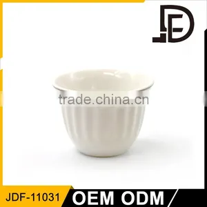 Tableware Embossed Cheap Arabic Cawa Cup, Porcelain Coffee Cup, Coffee Cup Set With Gift Box thumbnail-3