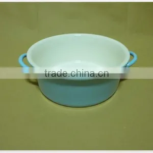 2014 Wholesale With Two Handle Colored Ceramic Bakeware thumbnail-4
