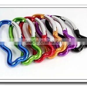 Fish Shape Aluminium Carabiner Keychain thumbnail-1