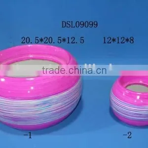 Interior Flowercontainer -Ceramic Container- Glazed Ceramic Container thumbnail-1