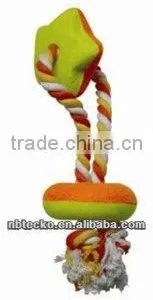 Cute Design 3-strand Twisted Cotton Rope Educational Dog Toys thumbnail-1