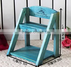 Small Cheap Storage Vase Shoes Wood Rack Shelving Shelf thumbnail-3