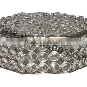 Square Crystal Jewelry Box, Crystal Jewelry Box thumbnail-6