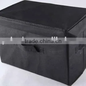 Square Non-woven Box With Cover and Handle/storage Box thumbnail-1