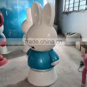 Outdoor or Indoor FRP Rabbit Figurine thumbnail-5