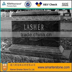 Black Granite Tombstone Granite Monument thumbnail-1