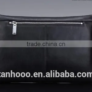 Leather Handbags Business Man Handbag Soft Leather Men's Handbag thumbnail-1