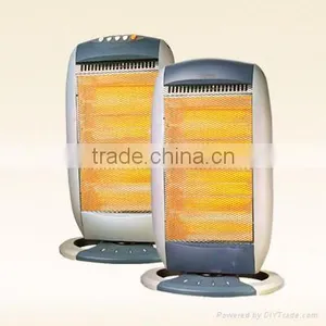 1200W 3 BAR PORTABLE ELECTRIC OSCILLATING HEATER HALOGEN 450050 thumbnail-3