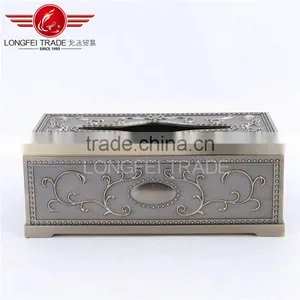 Stainless Steel Tissue Box, Tissue Paper Holder, Paper Holder thumbnail-2