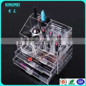 Manufacture Experience Customize Acrylic Cosmetic Box Cosmetic Display Clear Acrylic Lipstick Holder thumbnail-1