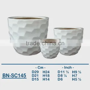 Vietnamese Ceramic Glazed Indoor Pot/ Indoor Planter BN-SC151 thumbnail-1