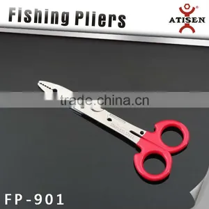 6" Specialized Stainless Steel and Plastic Handle Crab Serrated Plier thumbnail-2