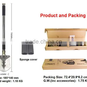 Rescue Knife Shovel Self-driving Emergency Shovel Auto Parts Offroad Shovel Military Pick thumbnail-3