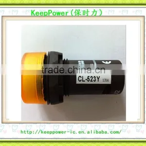 New and Original Button and Indicator Lights Yellow LED 230VAC CL-523Y thumbnail-2