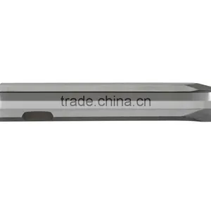 2 Piece 1-1/16 In. Flat Point Breaker Chisel Set Rock Breaker Chisel Chisel and Punch Set Wood Carving Chisel Set thumbnail-1