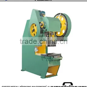 J21S Series C-frame Deep-throat Fixed Bolster Hydraulic Punching Press Machine thumbnail-1