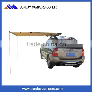 Aluminum Frame Retractable Car Awning Outdoor Survival Camping Equipment thumbnail-2