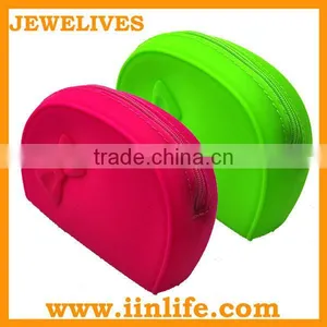 Silicone Heat Resistance Waterproof Cheap Cosmetic Bag thumbnail-1