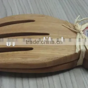 Factroy Price Bamboo Salad Serving Hand thumbnail-1