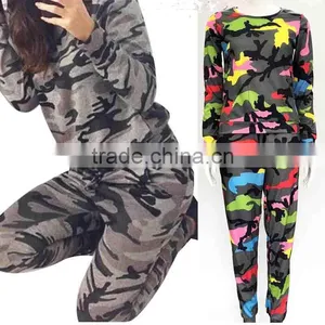 Truck Suit in Sport Fashion Spring Autumn Long Sleeve Camouflage Suit Sporting Suit Womens Tracksuits Uniform Women's Set thumbnail-1
