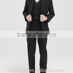 BOY'S TR SUITS- JACKET&PANTS&VEST thumbnail-1