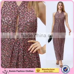 Woman Model Sexy Latest Design Picture Cloth Designer One Piece Party Dress thumbnail-1