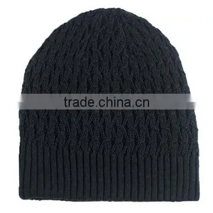 Colorful Hiphop Custom Wool Plain Beanies thumbnail-3