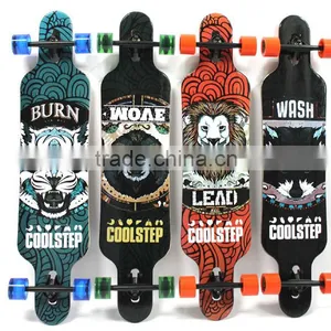 HSJ104 Custom Mini USB Charge Led Skateboard for Adult thumbnail-4