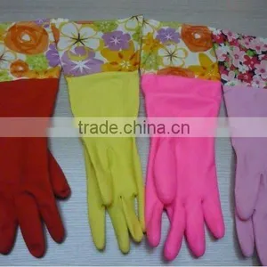 100% Latex Rubber Safety Gloves for Household Use thumbnail-1