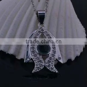Brass Evil Eye Pendant thumbnail-1