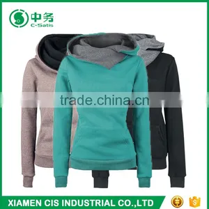 Wholesale Custom OEM No Logo Women Hoodies thumbnail-1