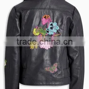 Hot Selling Winter Kids Leather Jacket for Girls With High Quality thumbnail-4