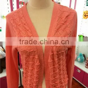 Pattern Knitted Coat&Wool Coat&Winter Clothes For Lady thumbnail-5
