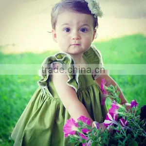 Bulk Wholesale Clothing Custom Colors 2017 Baby Girl Party Dress Children Frocks Designs thumbnail-5