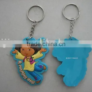 Cartoon Figurine Pvc Key Ring thumbnail-1
