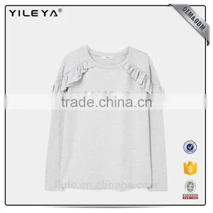 New Spring/autumn Long Sleeve New Women Tops T-shirts Loose Fashion Blouse thumbnail-2