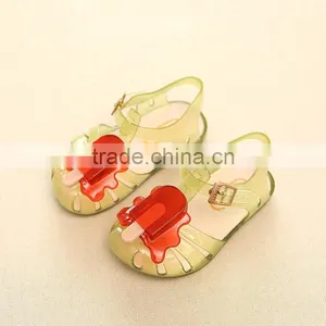 Ice Cream Design Cute Girl's Summer Sandals thumbnail-5