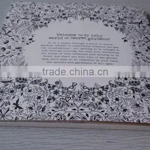 Secret Garden 96 Pages English Edition Coloring Book For Children Adult Relieve Stress Kill Time Graffiti Painting Drawing Book thumbnail-5