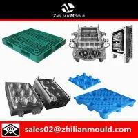 Recycle HDPE Plastic Pallet Mold Polystyrene Plastic Injection Molding thumbnail-3