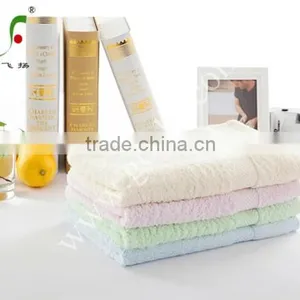 Good Quality 16S Sprial Bamboo Plain Dyed Jacquard Hand Towel thumbnail-1