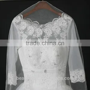 Long Luxuriant Wedding Dress Cover Garment Bag Wholesale WB03 thumbnail-5