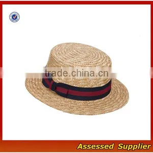 YX1500101Unisex Boater Straw Hat and High Quality Straw Hat thumbnail-3