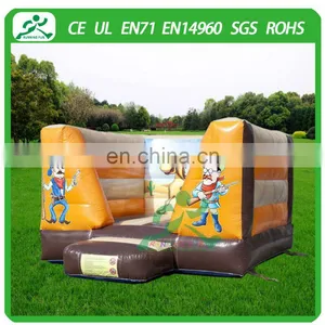 Mini Inflatable Western Cowboy Open Bouncy Castle thumbnail-4