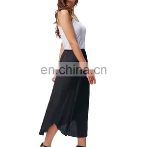 Kate Kasin Women's 35" Comfortable Satin Waist Slip Half Slip Undergarment KK000264-1 thumbnail-2