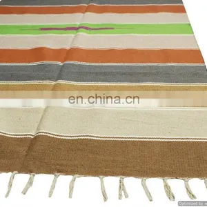 Indian Rugs Decor Dariya Runner Carpet Bohemian Handmade Carpet Hippie Yoga Mat Carpet thumbnail-3