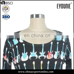 Cartoon Print Tight-fitting Sweater thumbnail-3