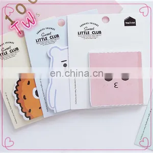 Fashion Customized Promotional Office Supplies Stationery Cartoon Design Letter Shaped Sticky Notes From China Import thumbnail-2