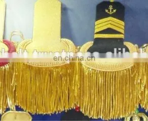 Uniform Epaulets, Fringed Military Epaulet, Shoulder Boards, Rank Insignia, Shoulder Pads, Imperial Epaulettes thumbnail-3