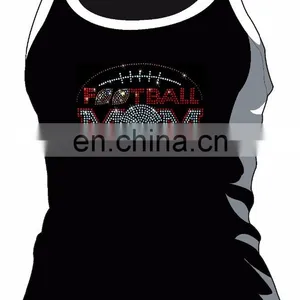 New Design Football Mom Rhinestone Transfer for T-shirt thumbnail-2